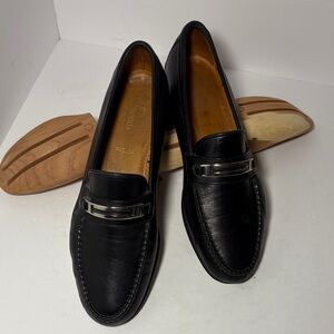 Allen Edmonds Classic Black Leather Slip-Ons